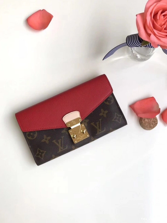 Rep ladies wallet Vuitton Pallas Louis 0710
